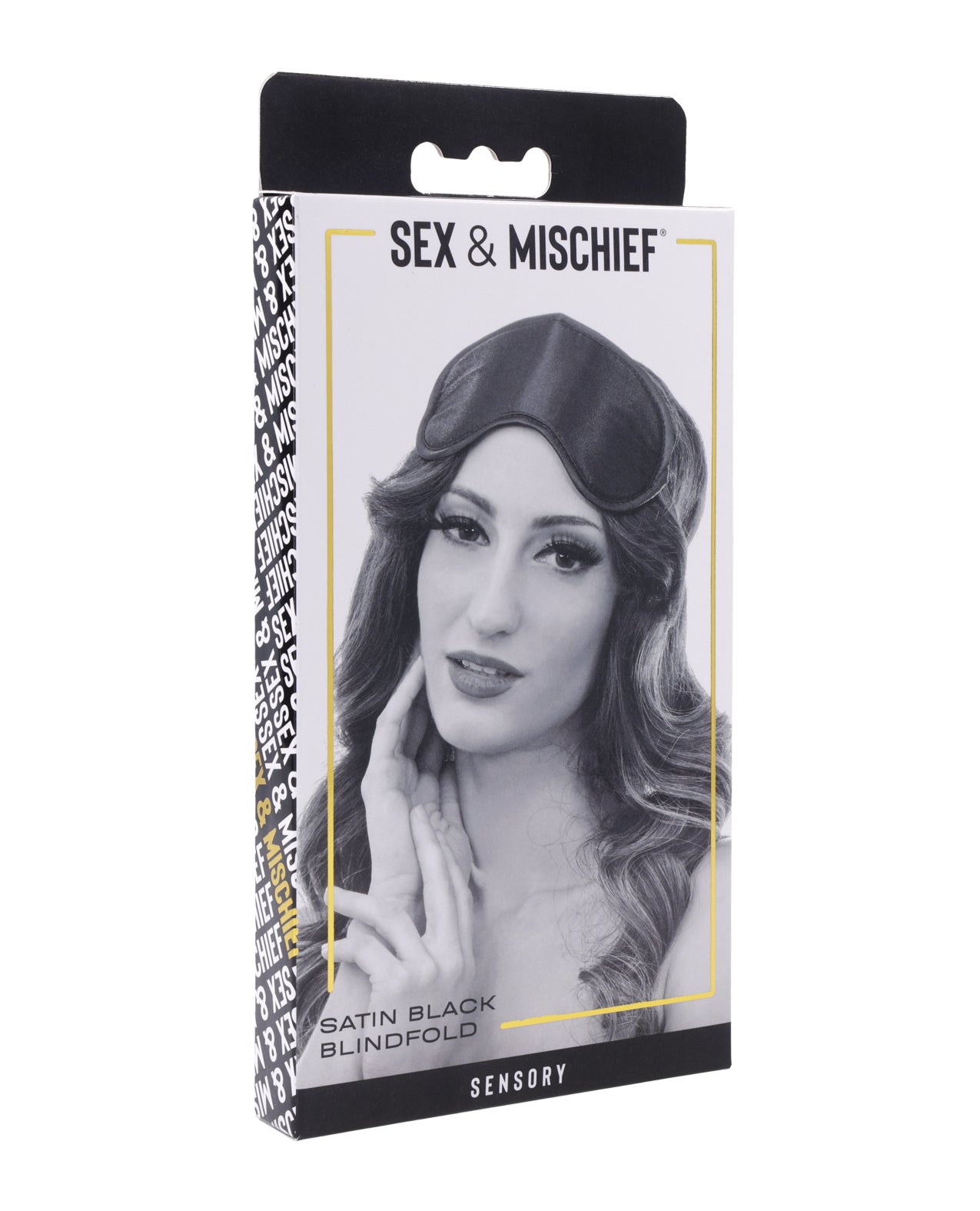 Black Satin Blindfold