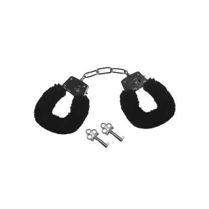 Black Furry Handcuffs / Restraint's
